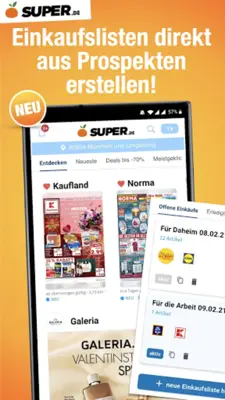 Einkaufsliste Super! für Prosp android App screenshot 7